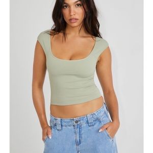 Green tanktop from Garage